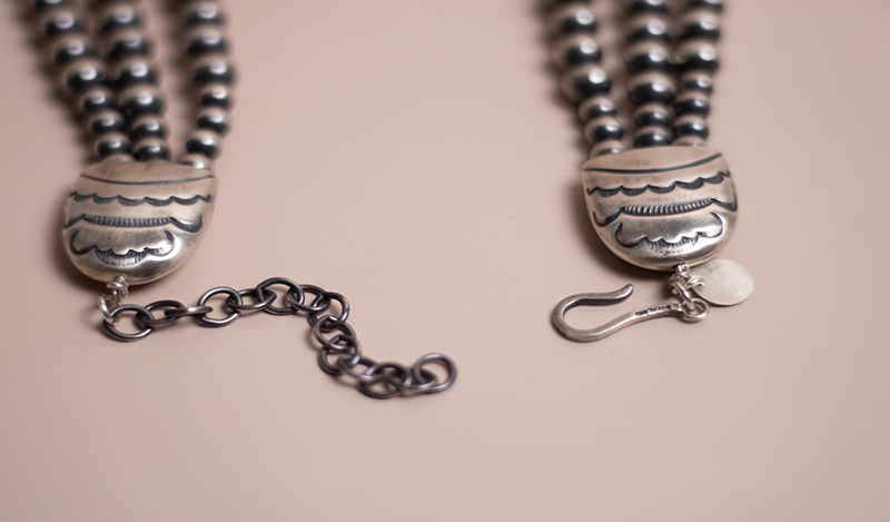 3 Strand Navajo Pearls