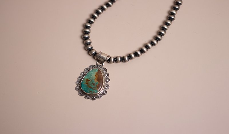 Turquoise Teardrop Pendant