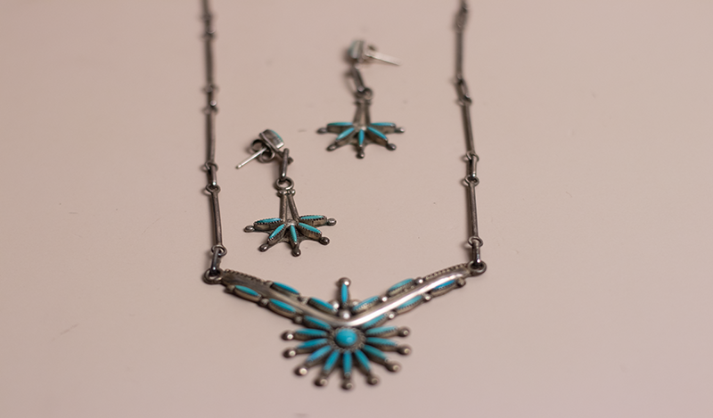 Vintage Zuni Necklace Set