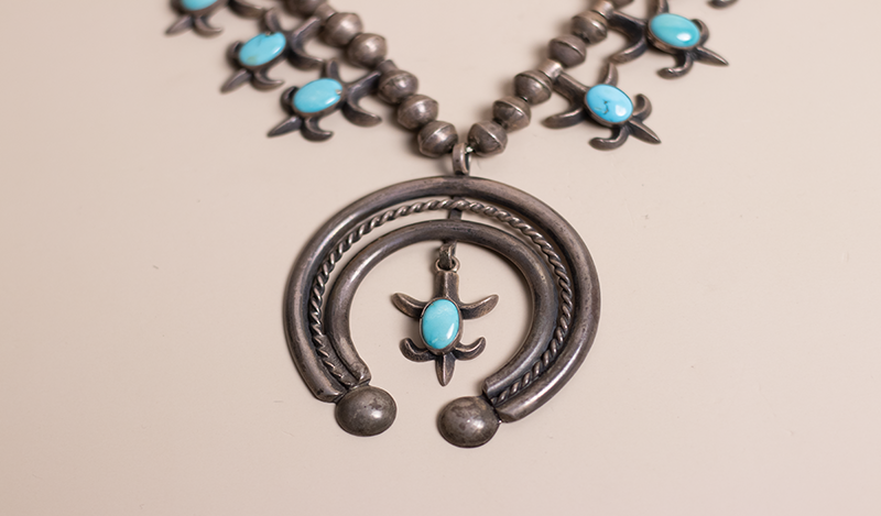 1960s Navajo Squash Blossom