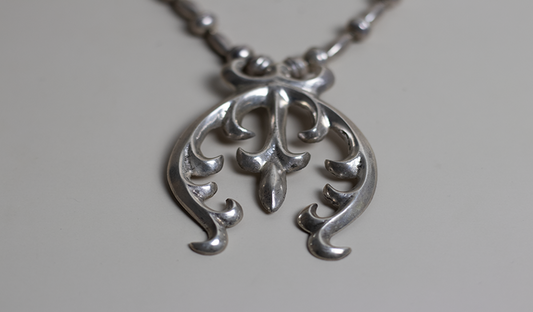 Vintage Silver Naja Necklace