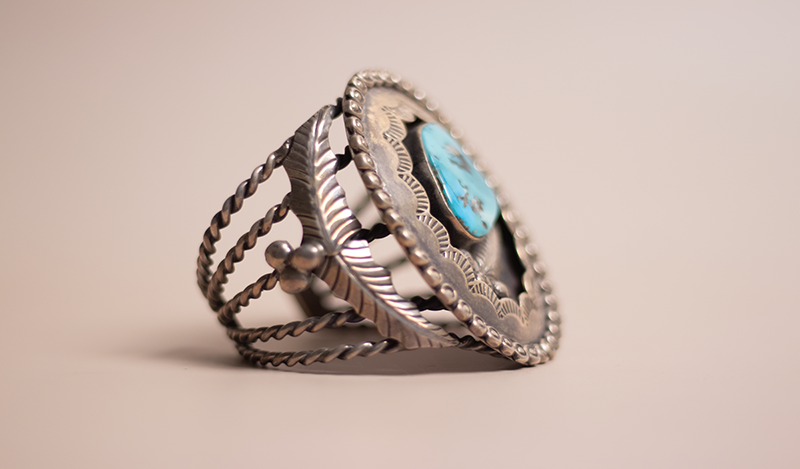 Vintage Shadow Box Cuff