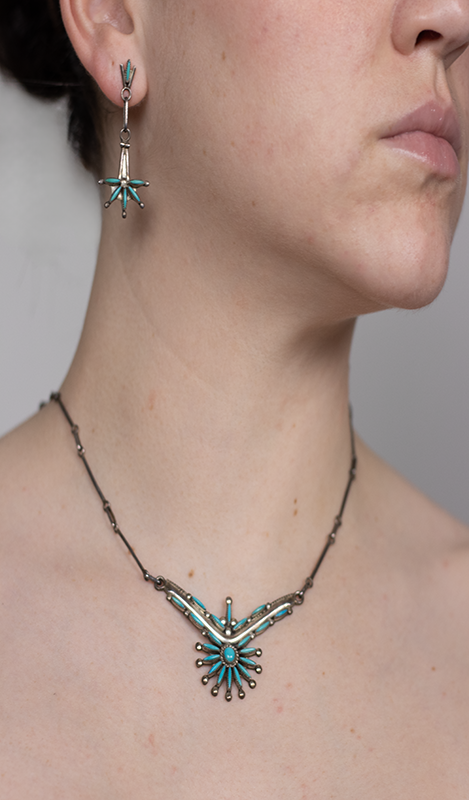 Vintage Zuni Necklace Set