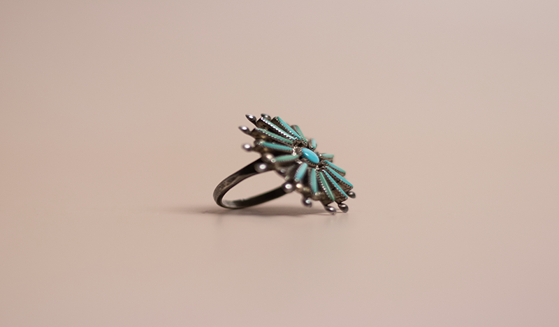 15 Stone Petit Point Ring