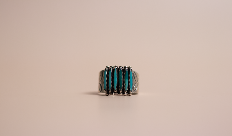 Vintage Zuni Needlepoint Ring