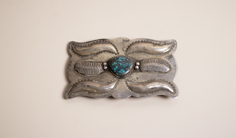 1950's Persian Turquoise Buckle