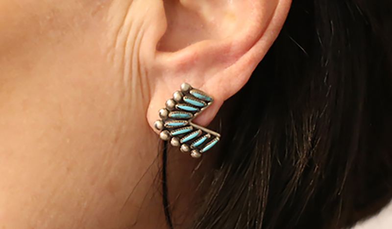 Vintage Lightning Earrings