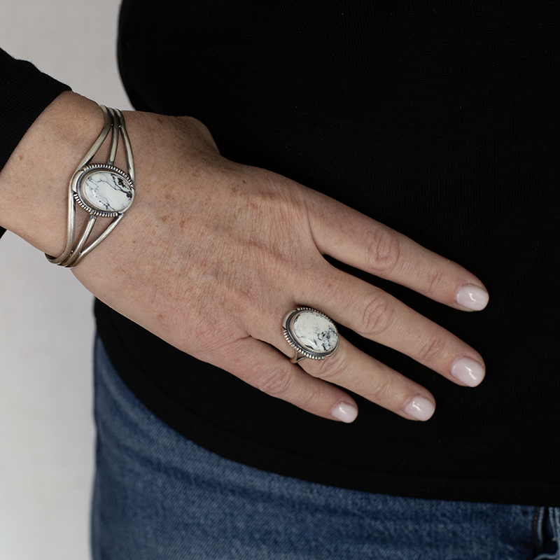 White Buffalo Cuff by Thomas Francisco