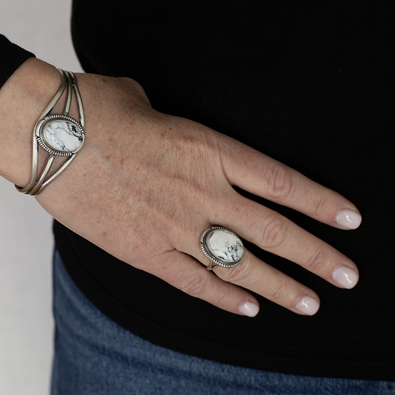 White Buffalo Ring by Thomas Francisco