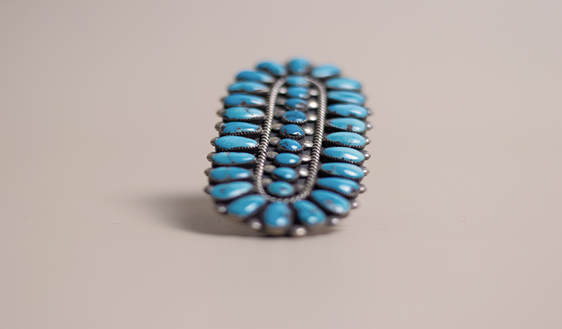 1960s Zuni Cluster Ring