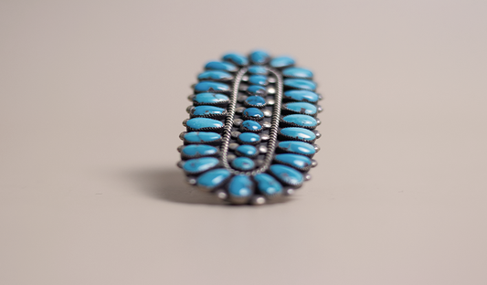 1960s Zuni Cluster Ring