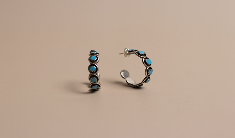 8 Stone Zuni Hoops
