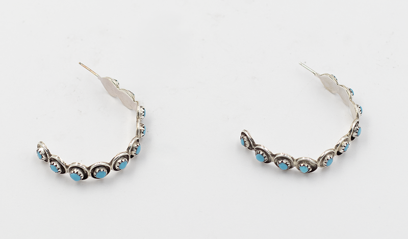 Scalloped Zuni Hoops