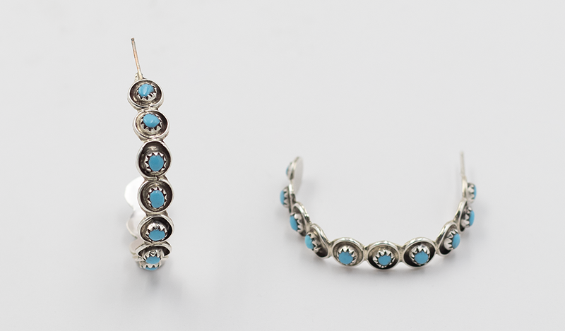 Scalloped Zuni Hoops