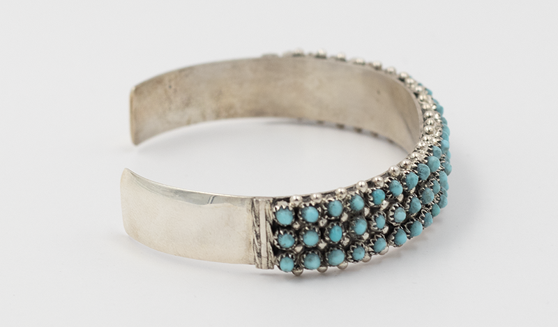Three Row Petit Point Cuff