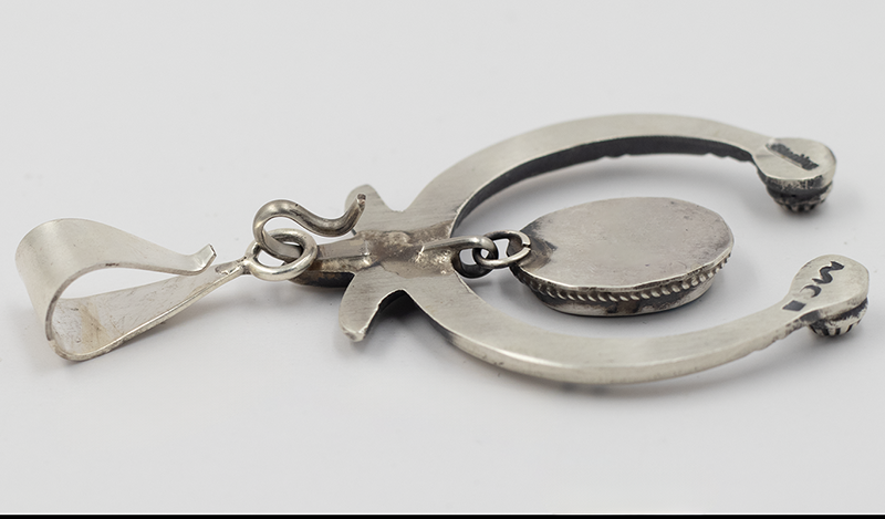 Large Single Stone Naja Pendant