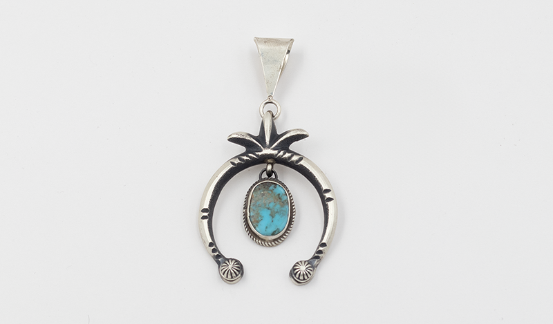 Large Single Stone Naja Pendant
