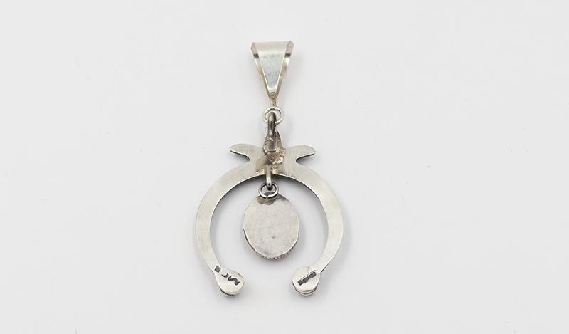 Large Single Stone Naja Pendant