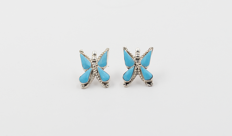 Medium Butterfly Post Earrings
