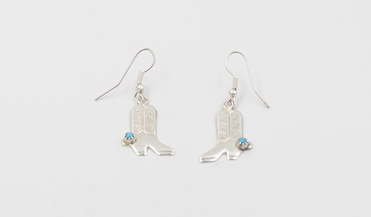 Cowboy Boot Earring