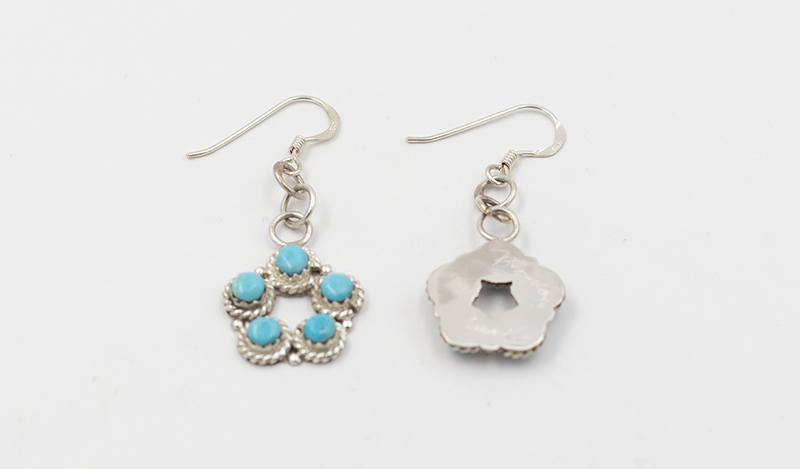 Open Center Flower Earrings