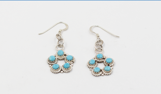 Open Center Flower Earrings