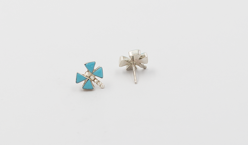 Tiny Post Dragonfly Earrings