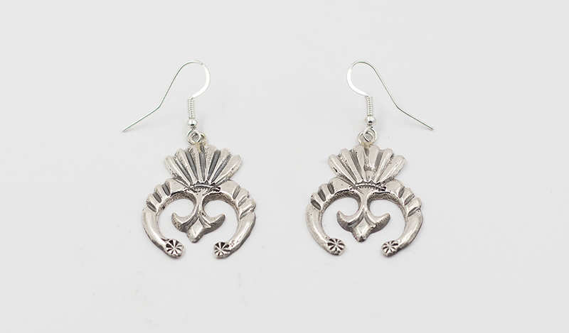 Silver Naja Earrings