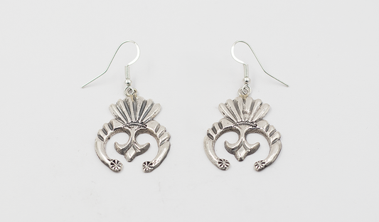 Silver Naja Earrings