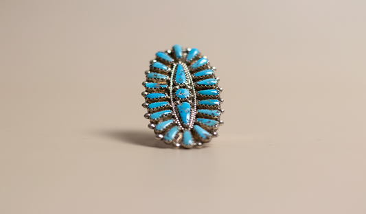 Vintage Navajo Cluster Ring