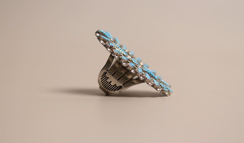Vintage Navajo Cluster Ring