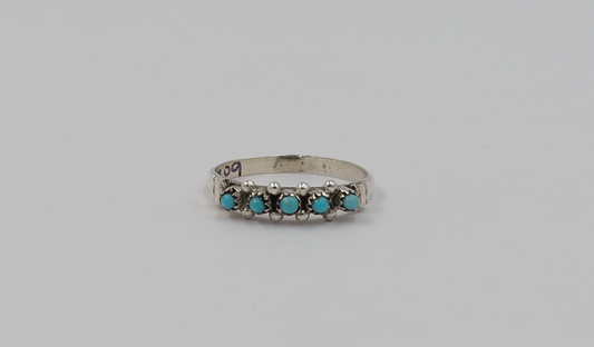 Single Row Petit Point Ring