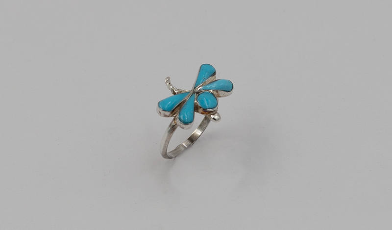 Turquoise Dragonfly Ring