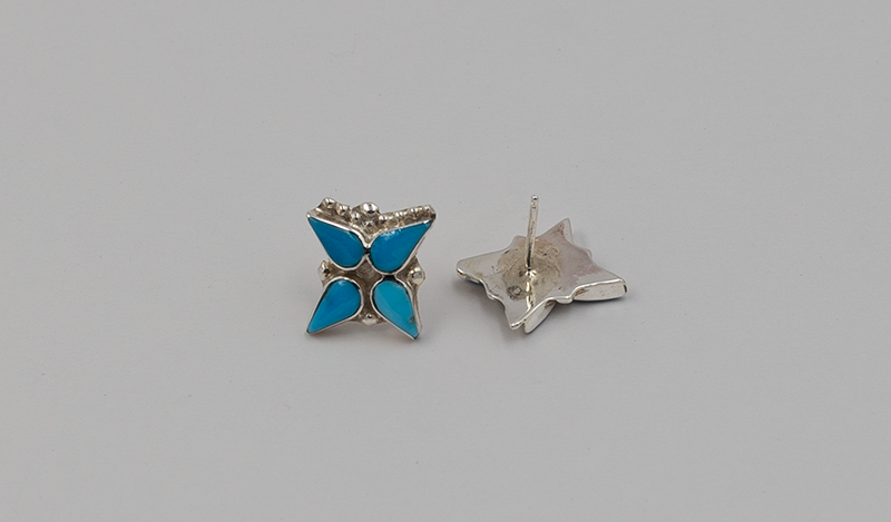 Tiny Butterfly Post Earring