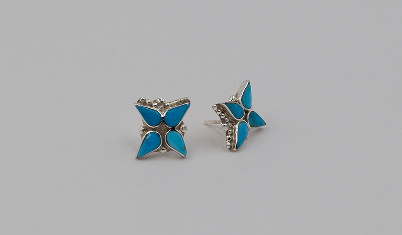Tiny Butterfly Post Earring