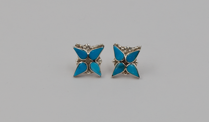 Tiny Butterfly Post Earring