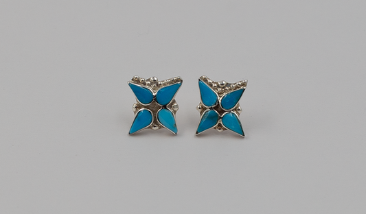 Tiny Butterfly Post Earring