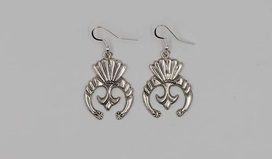 Silver Naja Earrings