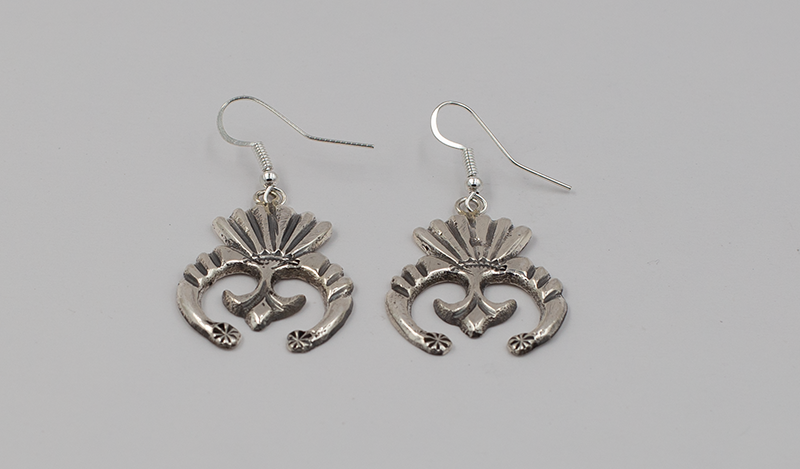 Silver Naja Earrings