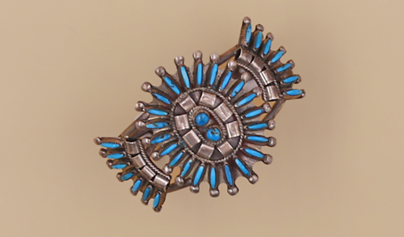 Vintage Traditional Petit Point Cuff