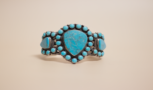 Kingman 3 Stone Cuff