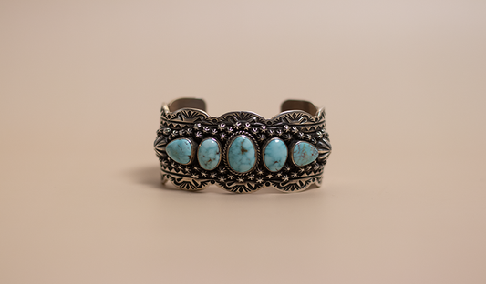 Dry Creek Stamped Cuff