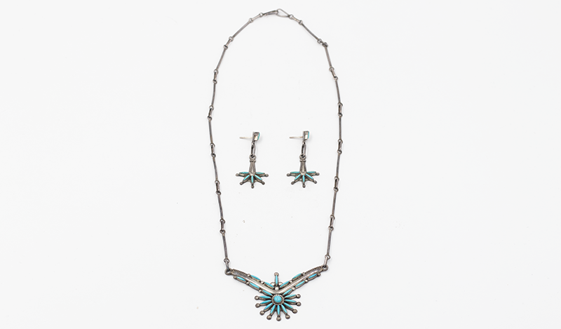 Vintage Zuni Necklace Set