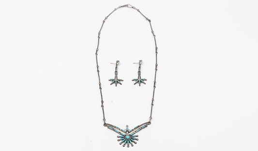 Vintage Zuni Necklace Set