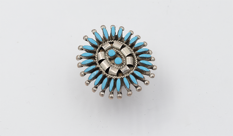 Vintage Traditional Petit Point Ring