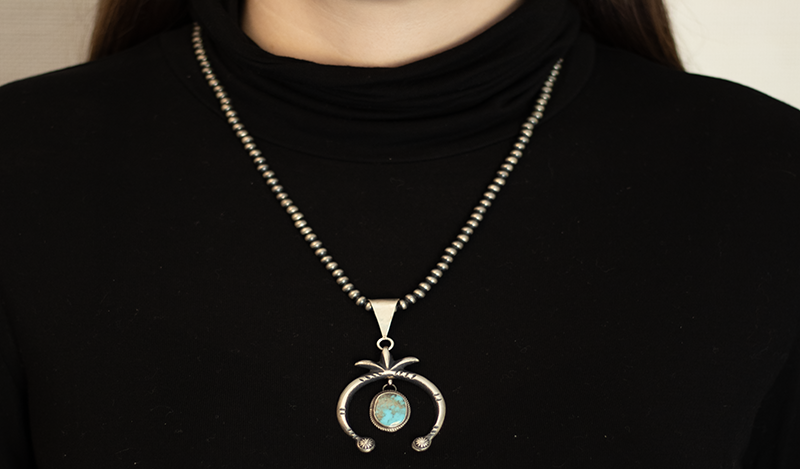 Large Single Stone Naja Pendant