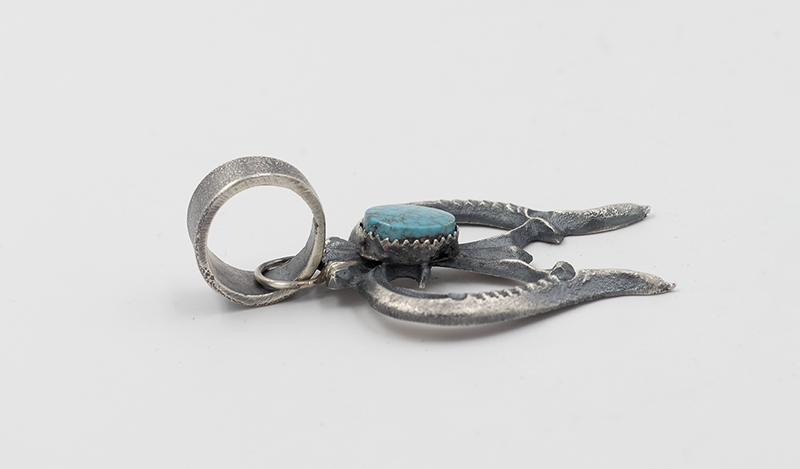 Medium Turquoise Naja Pendant